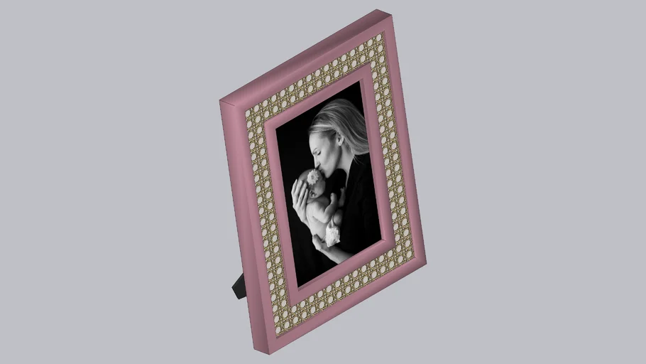 Porta Retrato Baby - Rosa