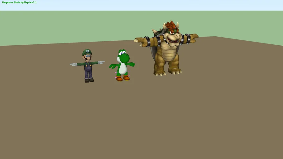 SUPER MARIO RAGDOLL PACK