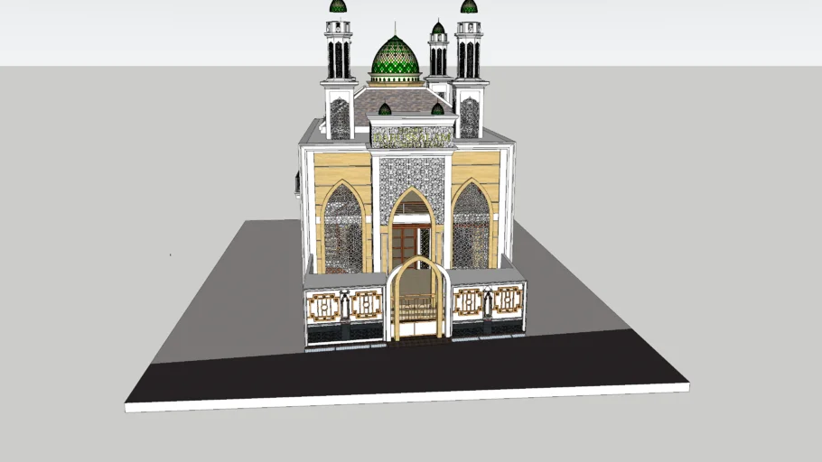 Masjid 2 Lantai (2 ST Mosque)