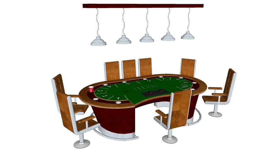 Poker table
