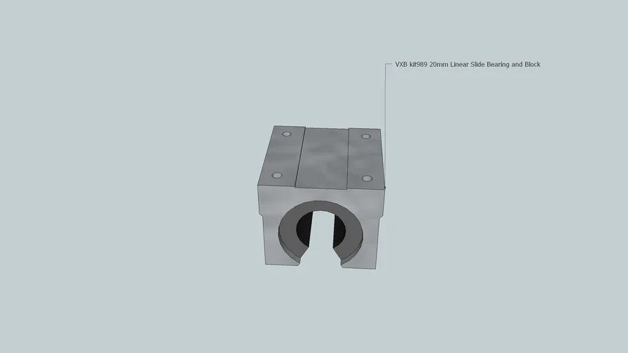 20mm Linear Bearing and P9illow Block