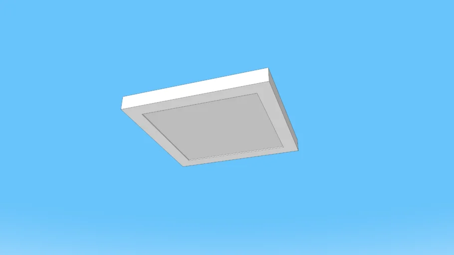 PLAFON DE LED SOBREPOR JÁ CONFIGURADO 