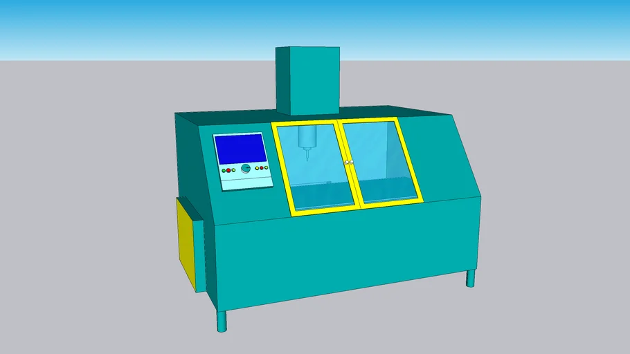 chameleon milling machine | 3D Warehouse