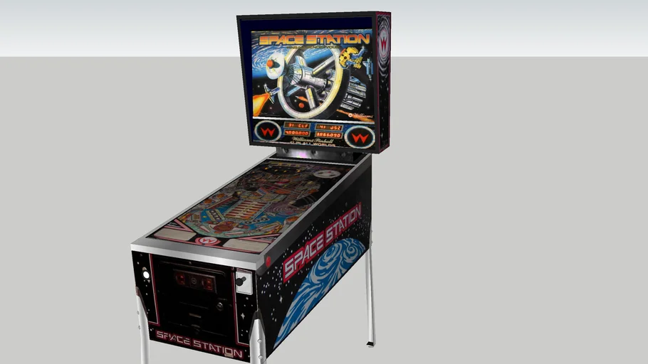 Space Station pinball machine