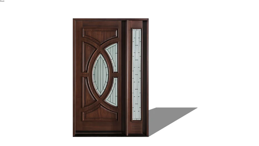 DOUBLE DOOR+MODERN+WOODEN+MAIN ENTRANCE+TRADITIONAL