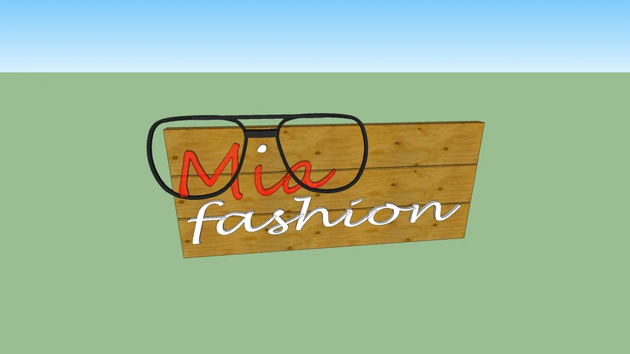 Shop name board
