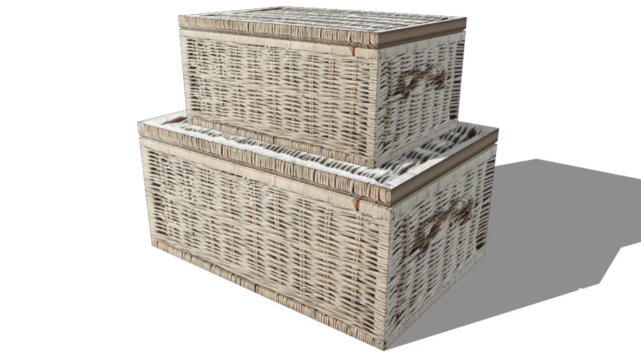 malle osier, maisons du monde, ref 130512 prix 149€