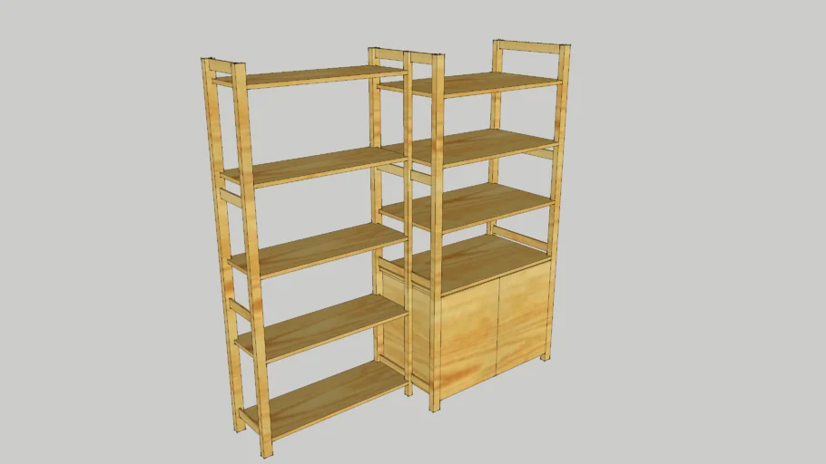 Ikea Ivar combination