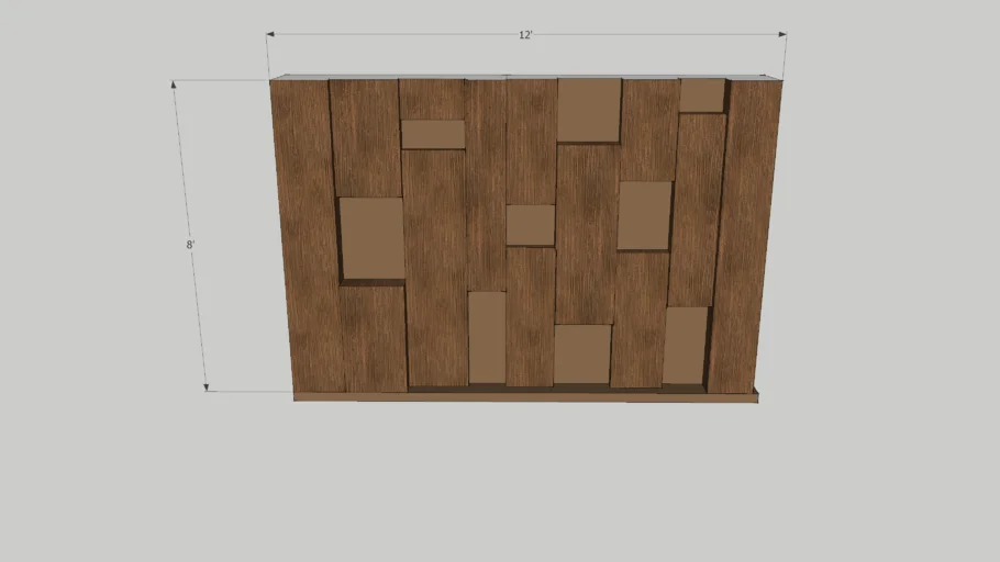 wooden panel