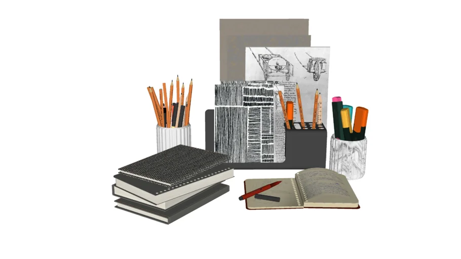 bookes 笔记本素材文具 www.1skp.com