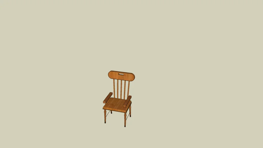 fancy chair | 3D Warehouse