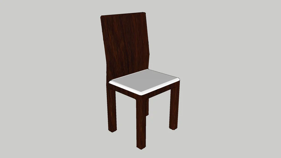 Furniture – Wooden Chair – 1/50 – Color