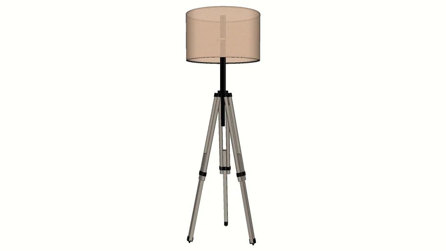 FARMHOUSE TRI POD FLOOR LAMP
