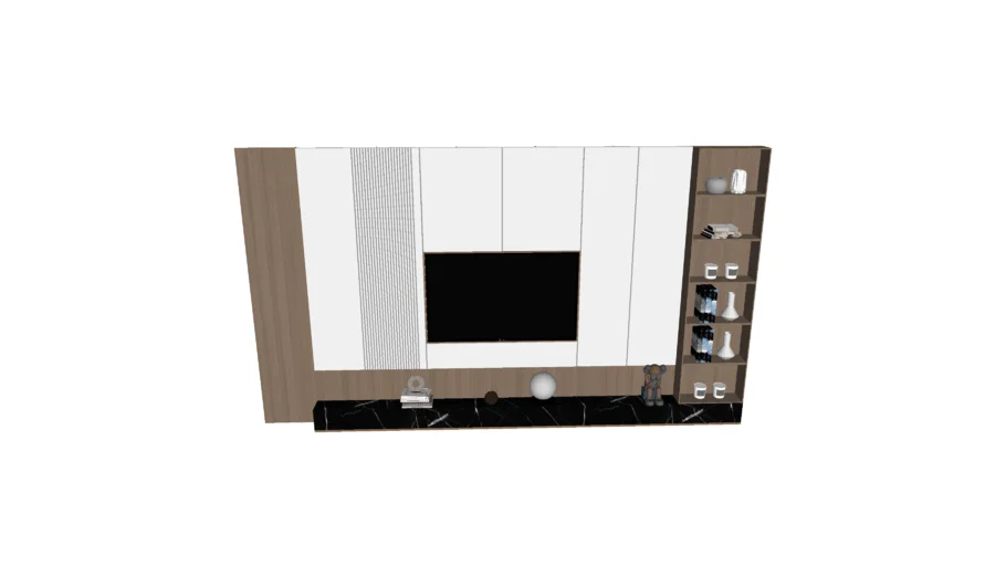 Tv wall cabinet