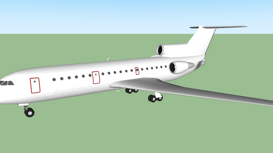 Template - Yakovlev Yak-42D