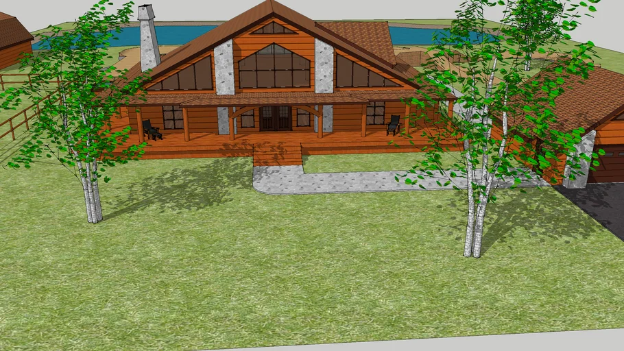 Large Log Cabin