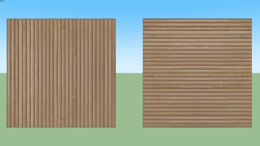 Unpainted Bamboo