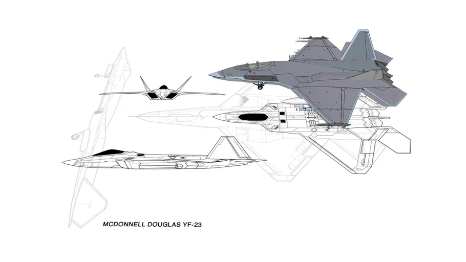 MCDONNELL DOUGLAS YF-23