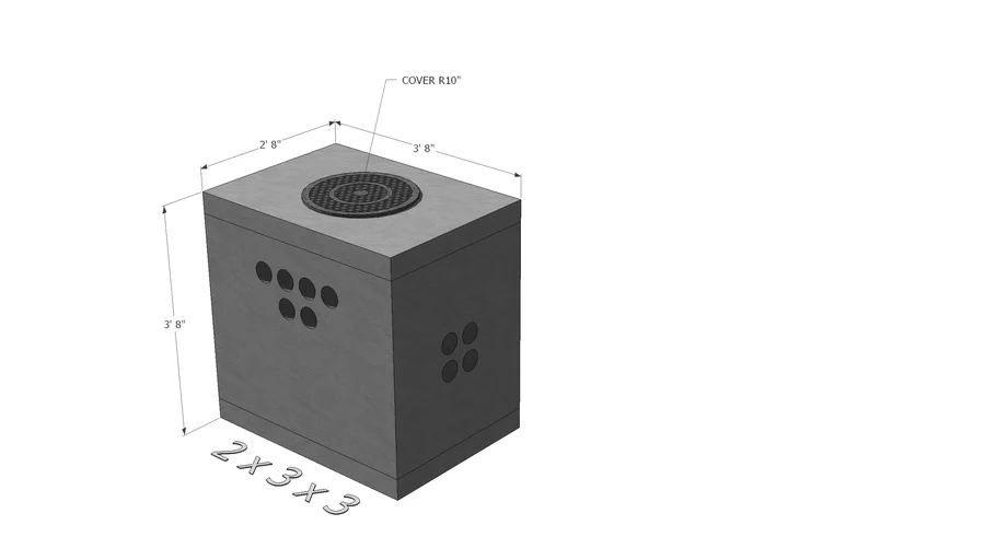 3D Telephone Cable Pit 2