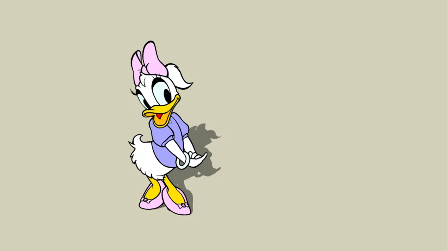 Daisy Duck 2D