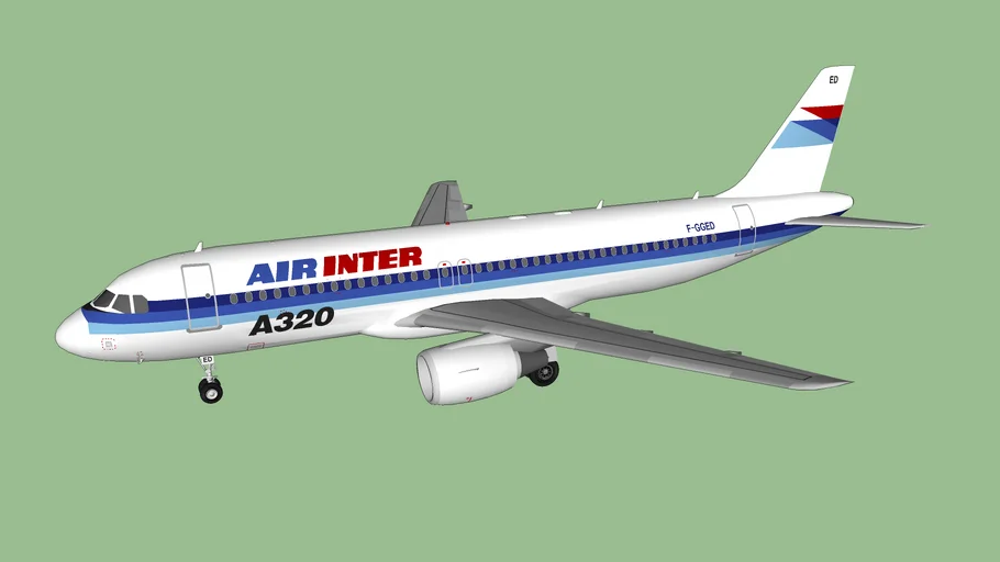 Air Inter A320-111 (1990)