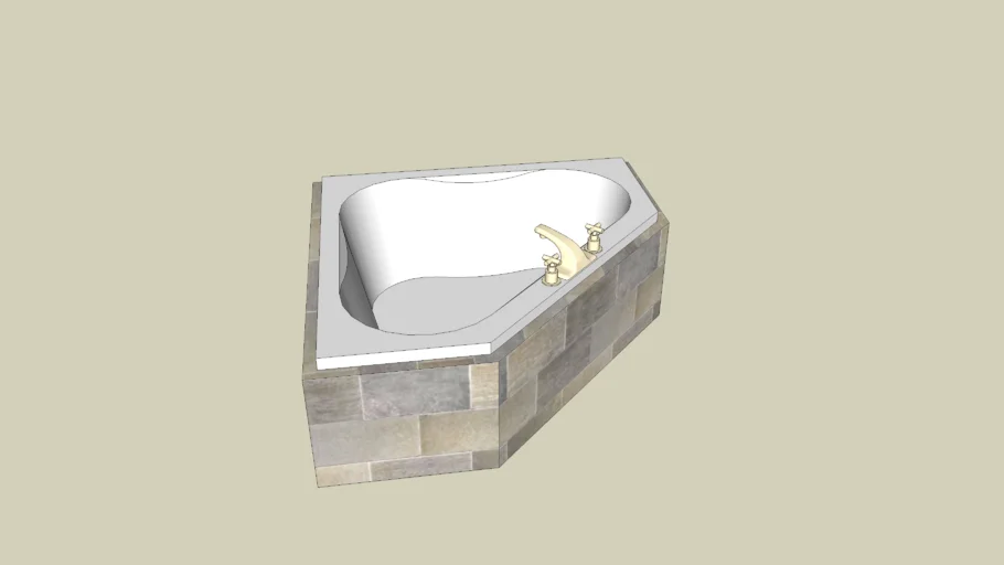 Jacuzzi Espree 6060 Corner Tub