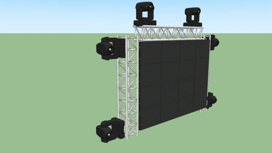 LED Screen Rig