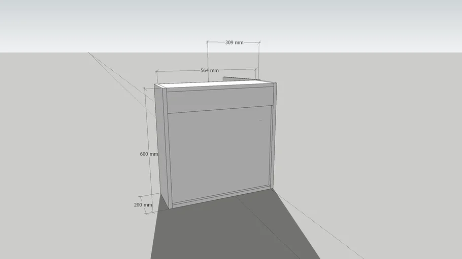 Gabinete para baño (botiquin)