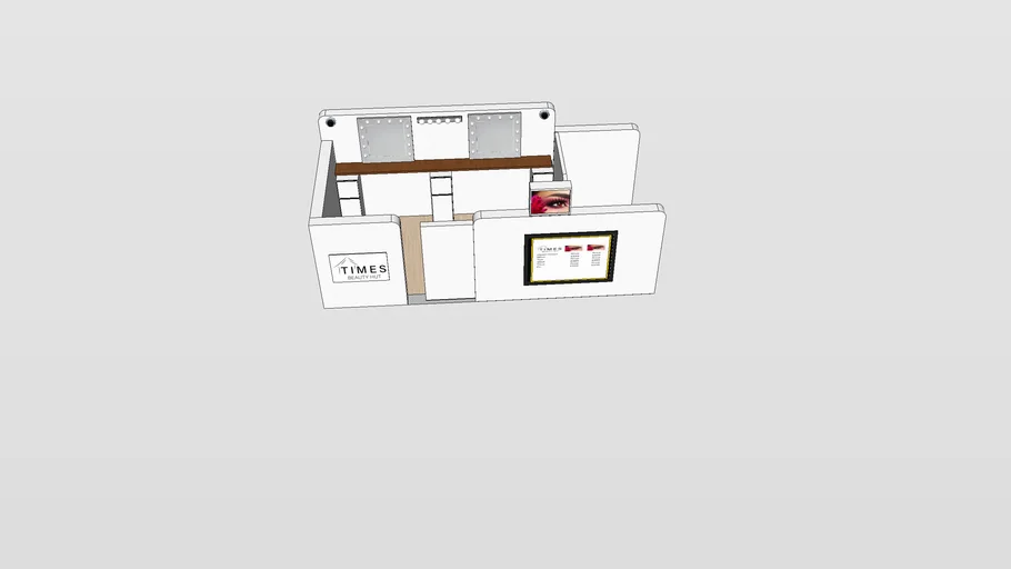 Beauty Kiosk for a shopping centre