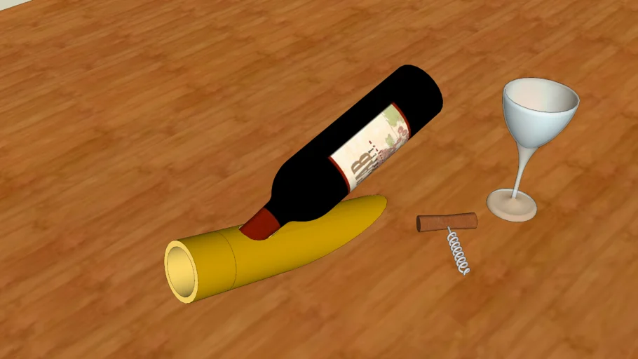 Bamboo Wine Rack