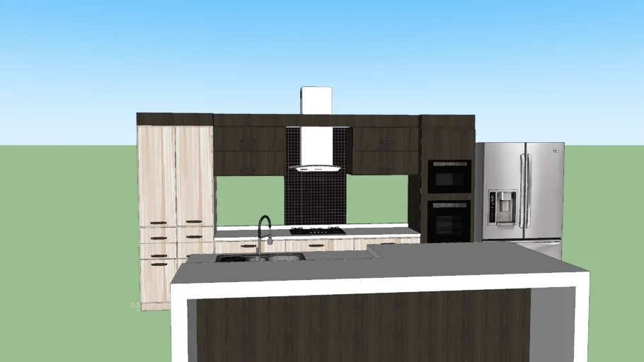 Cozinha com ilha