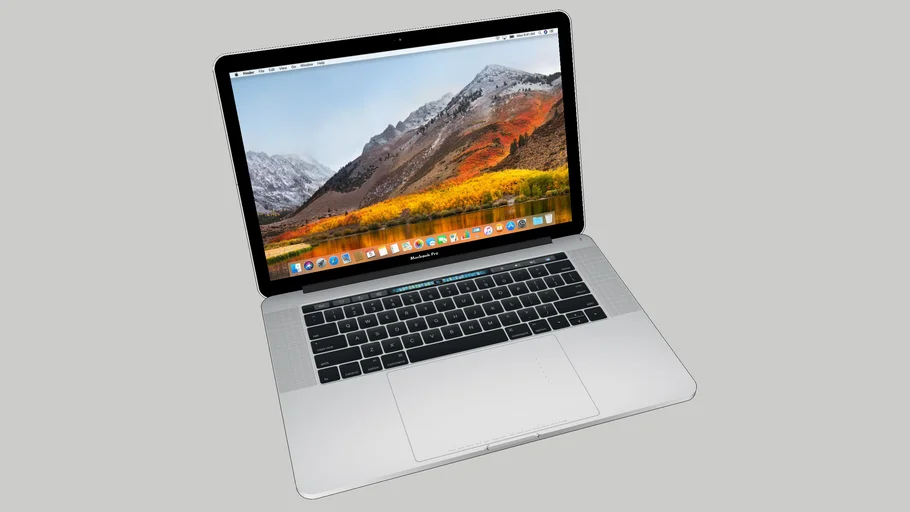 macbook pro 2020 - Model - 3D Warehouse