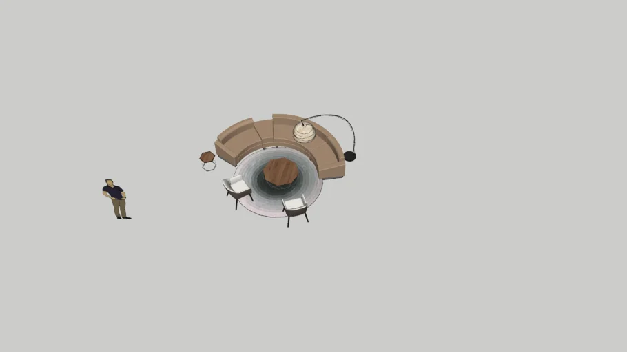 ROUND SOFA