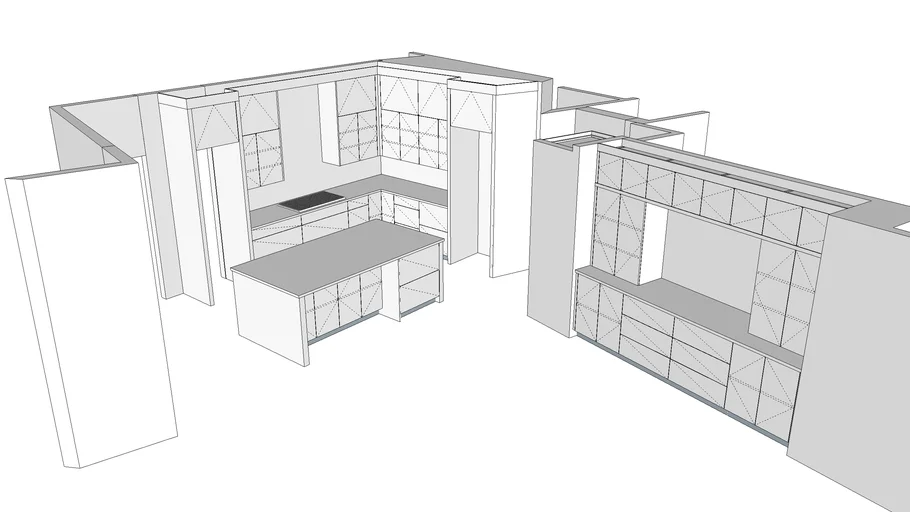 Kitchen_Model | 3D Warehouse
