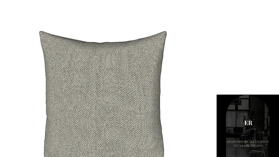 Beige Linen Pillow designed by Ellen Rich | Almofada de Linho Bege