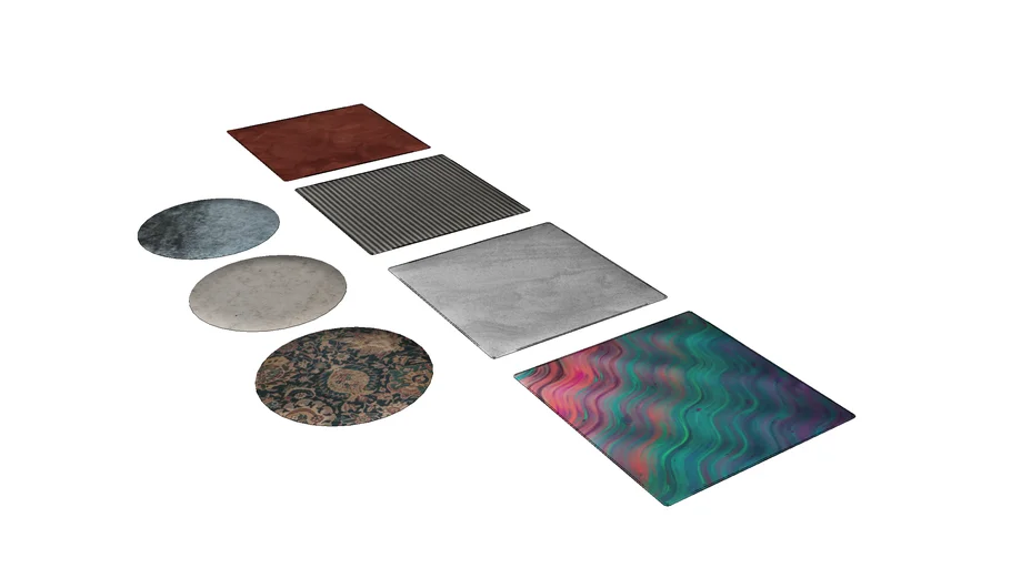 Shapespark low poly rugs kit | 3D Warehouse