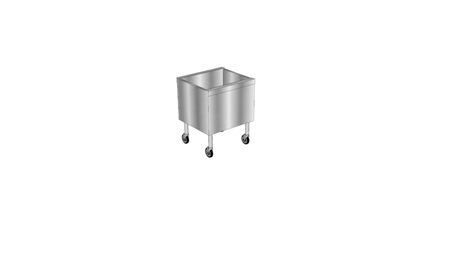 commercial kitchen ice bin