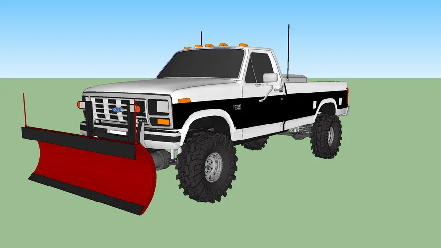 Ford Plow truck