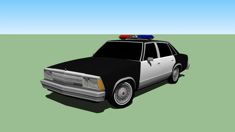 1980 Chevrolet Malibu Police