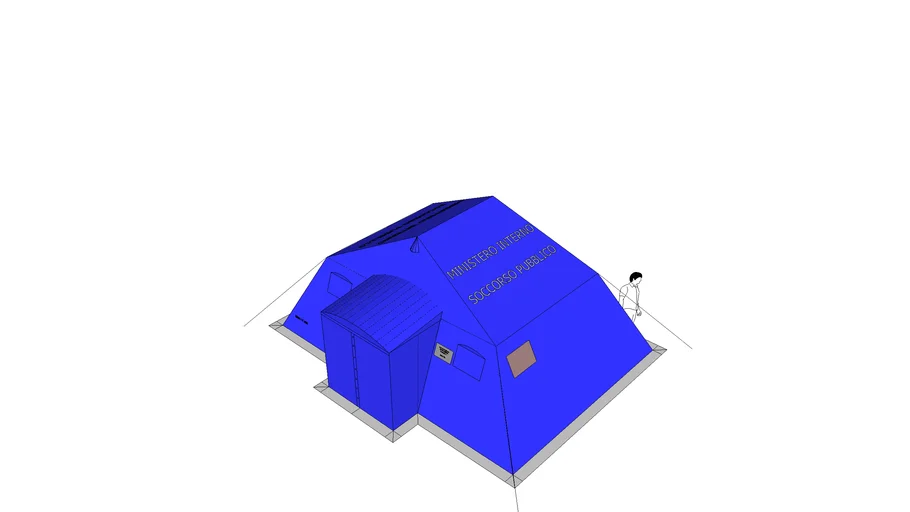 Tenda Ministeriale PI88 Protezione Civile Italiana