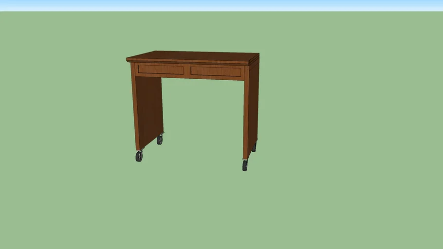 built in just desk