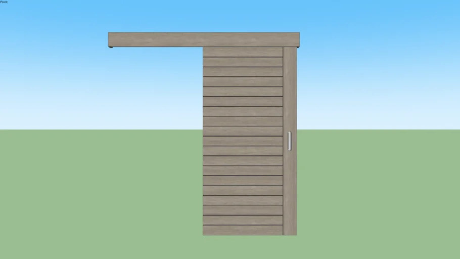 slide door