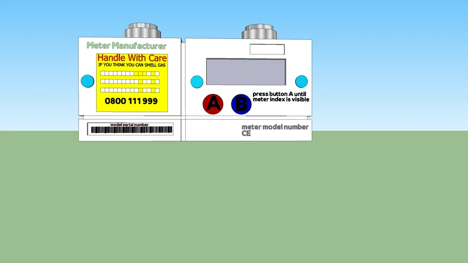 Dummy Smart Gas Meter