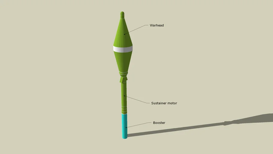 PG-7VL Anti-tank grenade (prelaunch assembly)