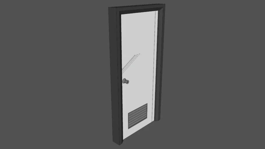 Bathroom Door