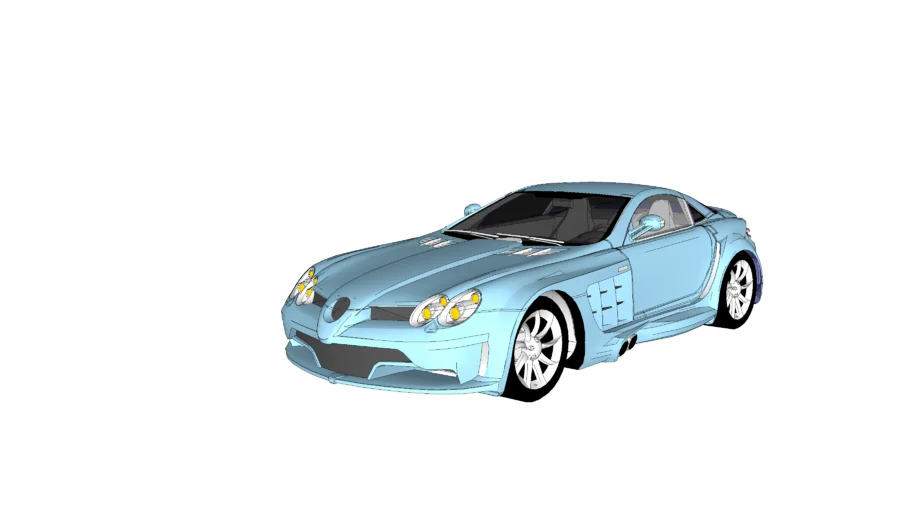 mercedes benz slr mclaren tuned
