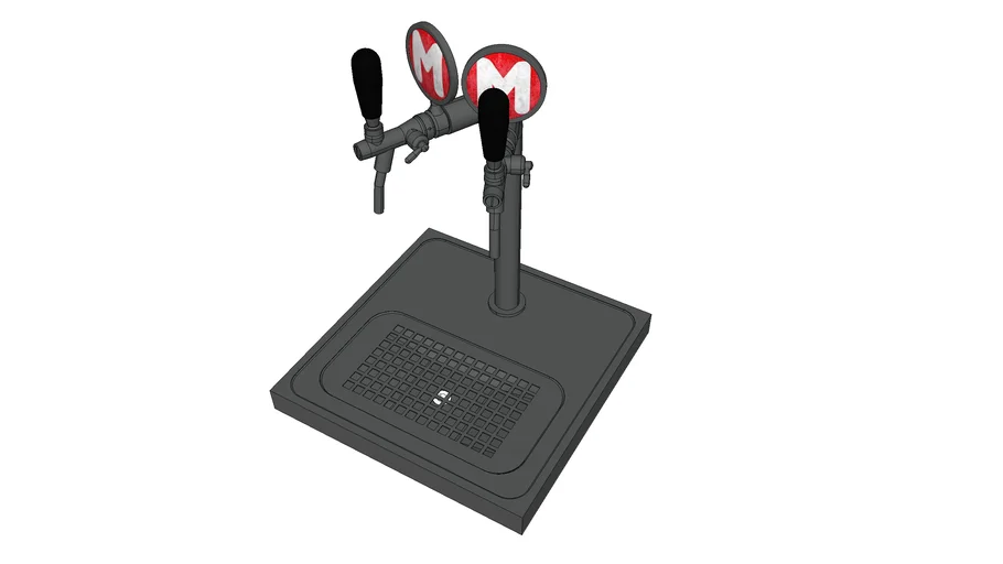 Chopeira MEMO - Colorado 2 torneiras