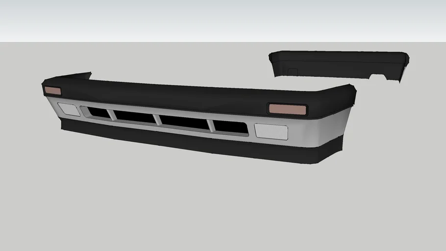 vw golf big bumper kit for mk2 golf by mandun