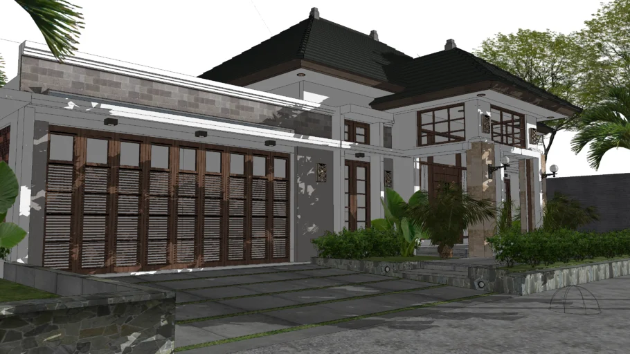 Tropical House | Tipe AFIFAH 2 | aguscwid