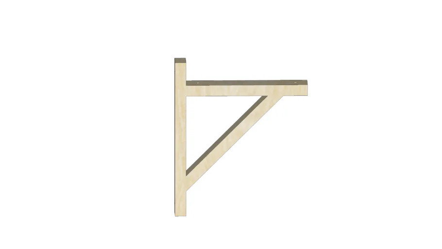 Ikea Ekby Valter 7 1/8" Bracket